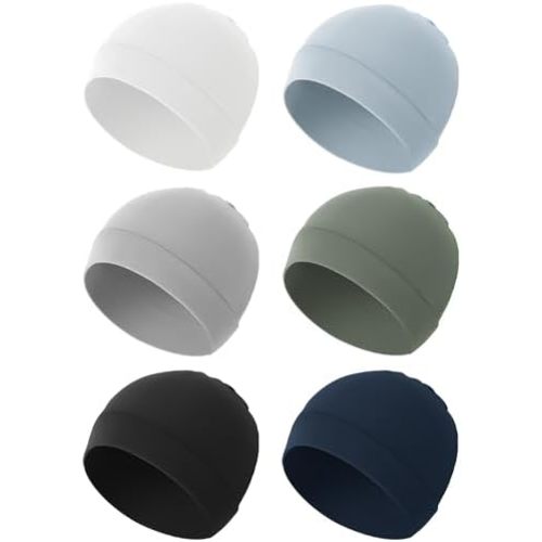 Konssy 6 Pack Baby Newborn Hats Set Baby Beanie Hats Soft for Infant Baby Girls Boys Caps 0-6 Months