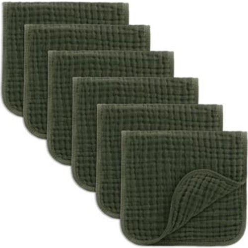 Muslin Burp Cloths - Pack of 6