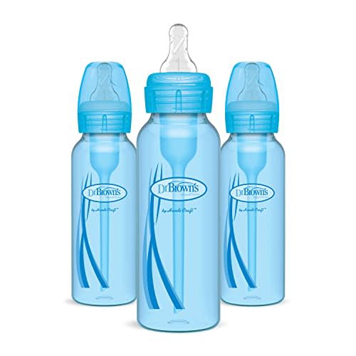 Dr. Brown's Options Baby Bottles, Blue, 8 Ounce
