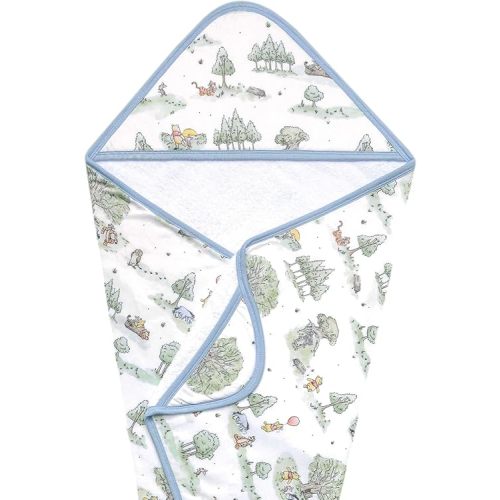 Copper Pearl Premium Knit Hooded Bath Towel Hundred Acre Wood