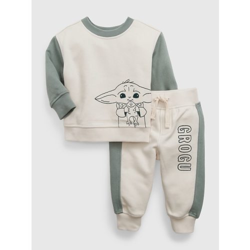 babyGap | Star Wars™ Graphic Sweat Set in birch beige