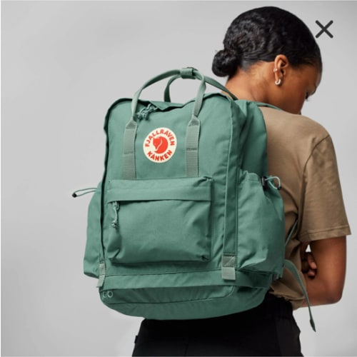 Fjallraven Kanken Outlong Pack | Frost Green