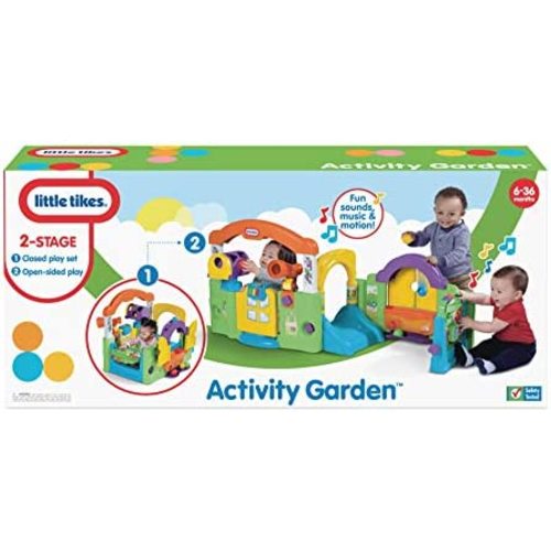 Little Tikes Activity Garden Playhouse for Babies, Infants and Toddlers - Easy Set Up Indoor Toys with Playtime Activities, Sounds, Games for Boys Girls Ages 6 Months to 3 Years
