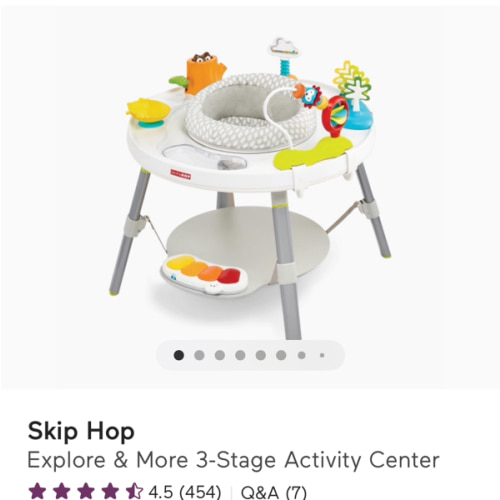 Skip Hop Explore & More Baby's View 3- Stage Activity Center