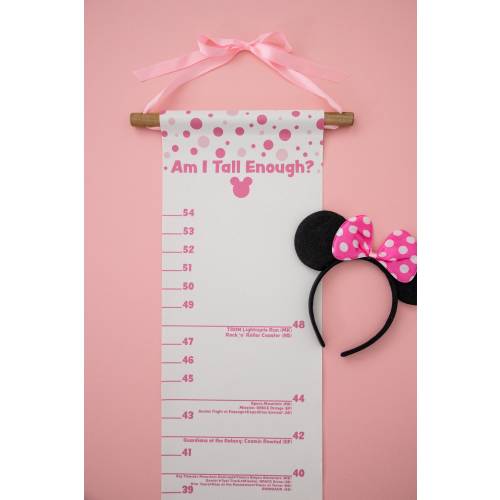 Disney World Pink Ride Height Growth Chart