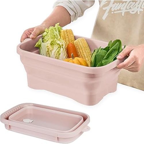 Collapsible 2Gal Plastic Dish Tub