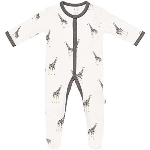 KYTE BABY Unisex Footie, Rayon Made From Bamboo, Snap Closure,0-24 Months