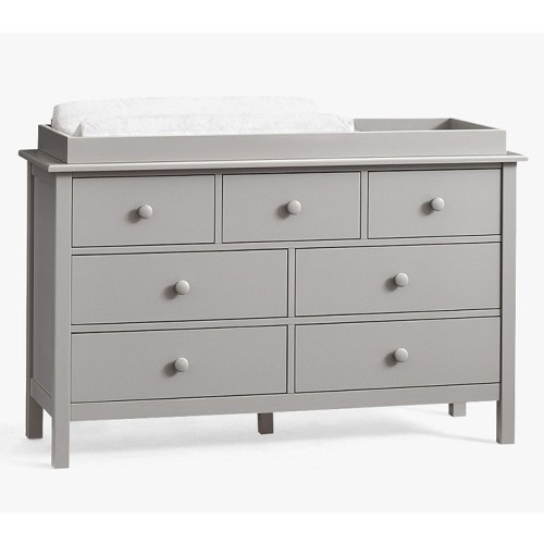 Kendall 7-Drawer Dresser & Topper Set (55w x 19d")