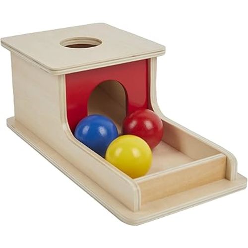 YAANI Montessori Object Permanence Box - Montessori Toys for 1 Year Olds, Baby Toys 6-12 Months