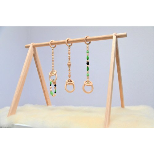 GYM and TOYS,All natural,Baby activity center, Foldable easy,Sturdy, Safe,Montessori toy,Wooden baby gym, Best seller, Fast shipping