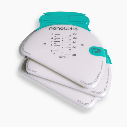 Nanobebe 50pk Breastmilk Storage Bags