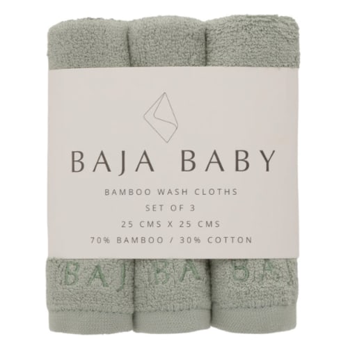 Wash Cloths - 3 Pack