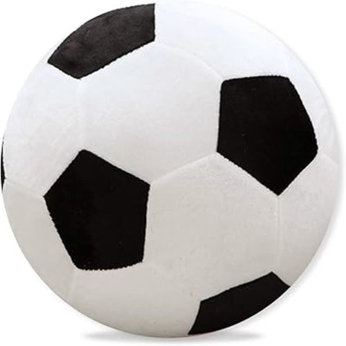 CHELEI2019 11" Soccer Plush Ball Shaped Pillow Stuffed Animal Football Boy Room Decor Toy Gift