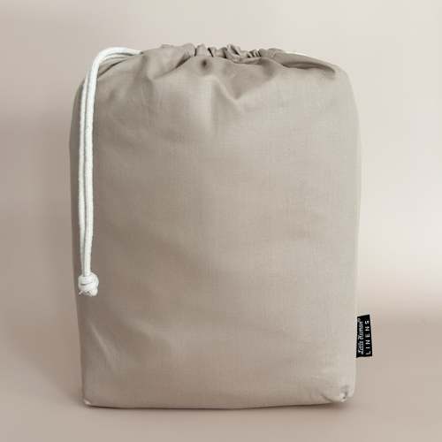 European / Large Cot Waterproof Sheet - Mocha