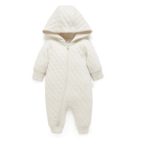 Quilted Growsuit - Purebaby