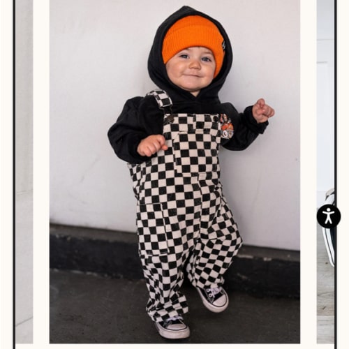Classic Checker Overalls