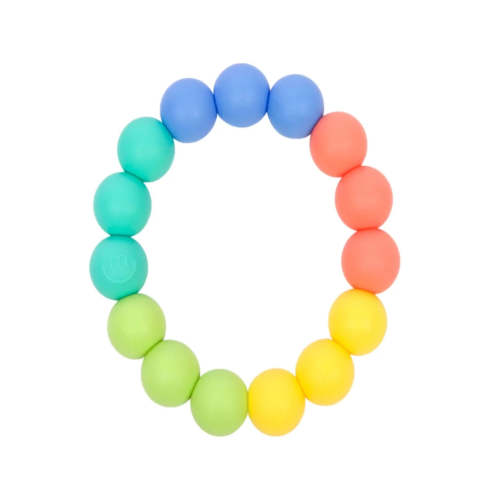 Morepeas Rainbow Ring Teether