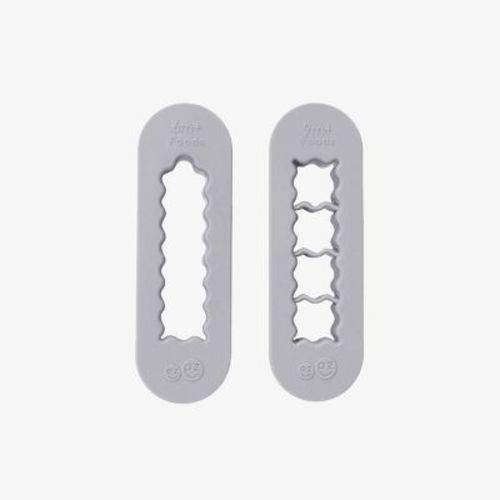 ezpz 2pc Baby-Led Food Cutter - Pewter