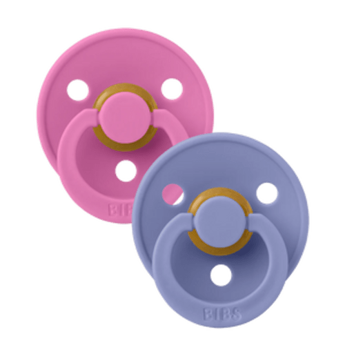 BIBS Colour Rubber 2PK Size 1- Bubble/Peri – Cheeky Baby Boutique Rome