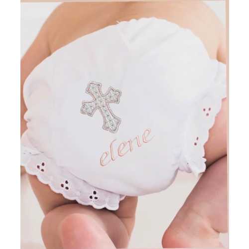 Monogrammed Baby Bloomers Personalized Baby Bloomers Diaper Cover scalloped Monogrammed Baby Diaper Cover