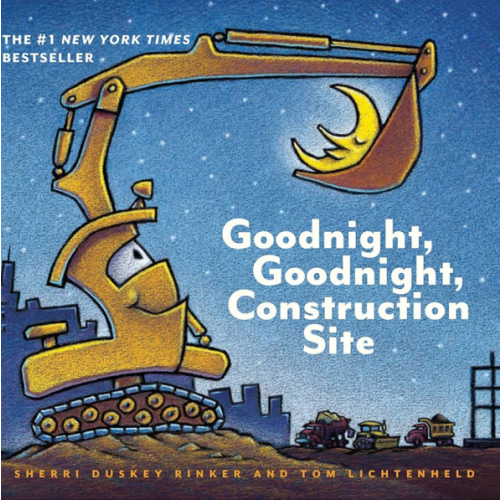 Goodnight, Goodnight Construction Site (Board Book for Toddlers, Children's Board Book)