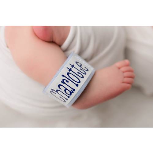 Baby ID Foam Bracelet for Twins, Triplets and All Multiples Mamas | Baby Name Identification Band | Newborn Twins | Twin ID Anklet