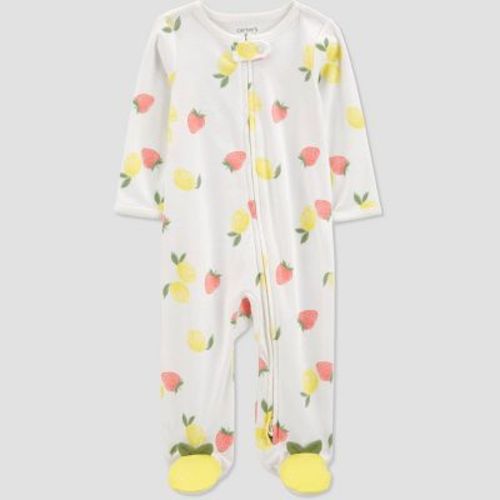Carter's Just One You®️ Baby Girls' Fruit Sleep N' Play - Ivory 3m