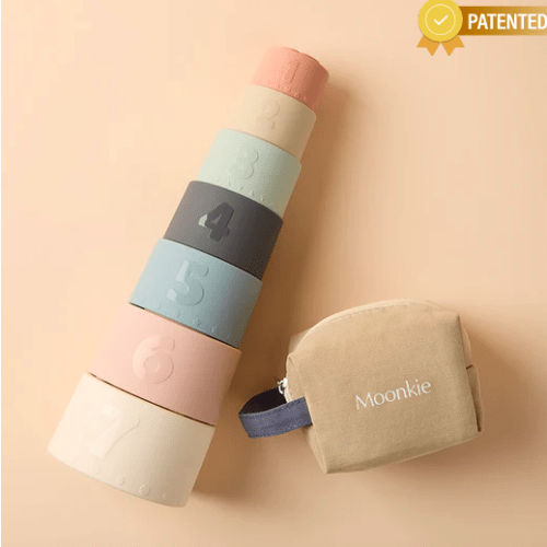 Moonkie Silicone Stacking Cups