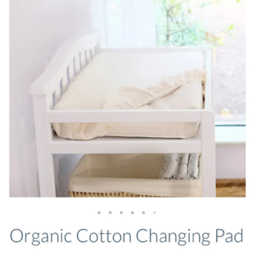 Organic Cotton Changing Pad Cover