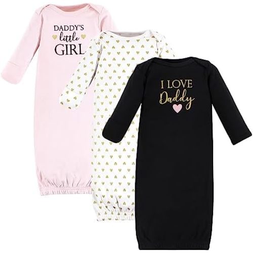 Hudson Baby baby-girls Cotton Gowns