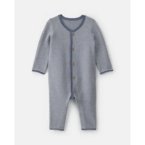 Striped Onsie - Navy Blue | Carter's ANY SIZE