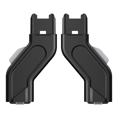 Upper Adapter Accessories Compatible with Uppababy Vista and Vista V2 Strollers/Bassinet and Toddler Seat, Provides Fast and Secure Attachment for Vista, Aria, Mesa V2, or Mesa Max – 1 Set (2 Pieces)