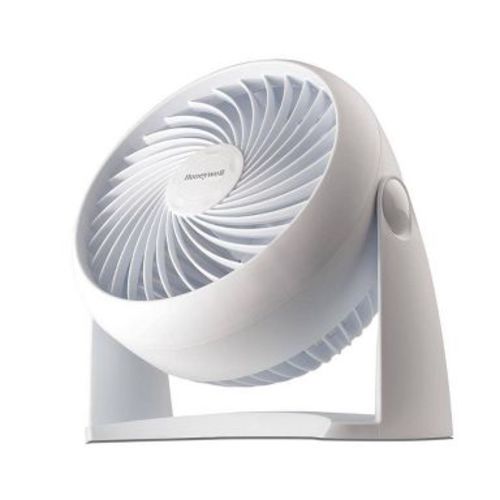 Honeywell TurboForce Table Air Circulator Fan White HT904: Portable Desk Fan, Quiet Operation, Adjustable Tilt, 3 Speeds