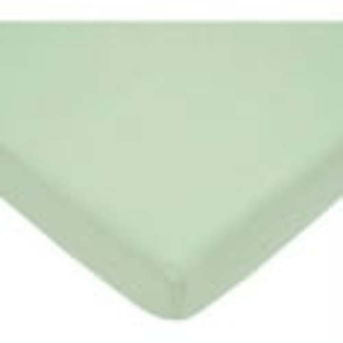 American Baby Company 100% Natural Supreme Cotton Jersey Knit Fitted Portable/Mini-Crib Sheet, Celery, Soft Breathable, for Boys and Girls