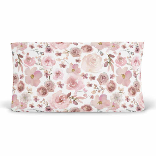 Rosie's Rose Garden Changing Pad Cover*