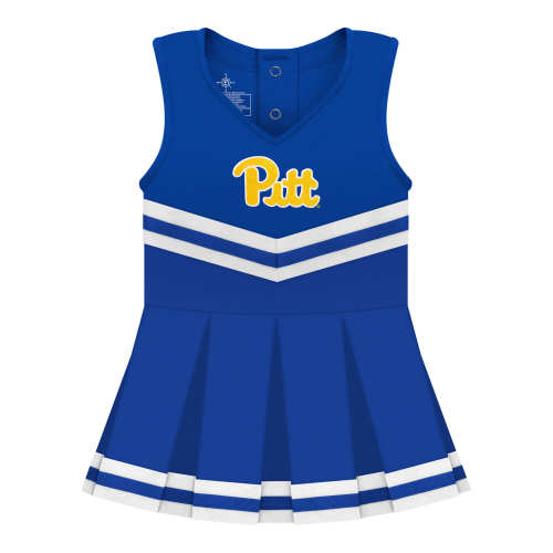 Pitt Panthers Cheerleader Bodysuit Dress | College Baby