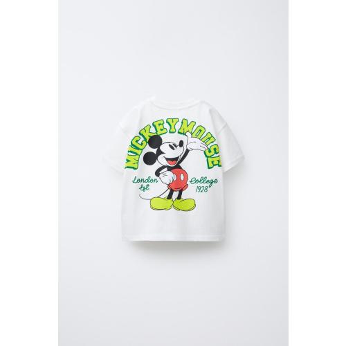 MICKEY MOUSE © DISNEY PRINT T-SHIRT - White | ZARA United States