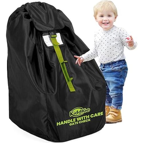 Car Seat Travel Bag For Airplane | Airport Gate Check Bag Approved. Universal Size, Baby Infant Seat Travel Bag Cover With Padded Adjustable Straps