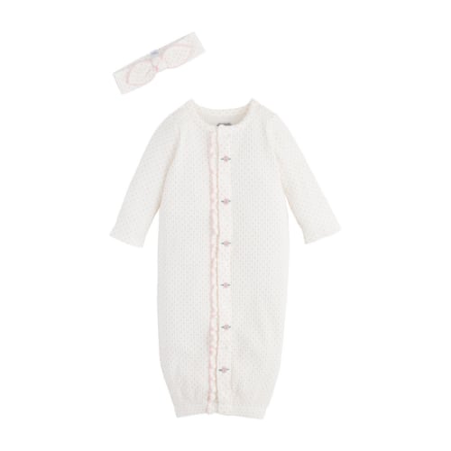 Rosette Polka Dot Take-Me-Home Set | Mud Pie