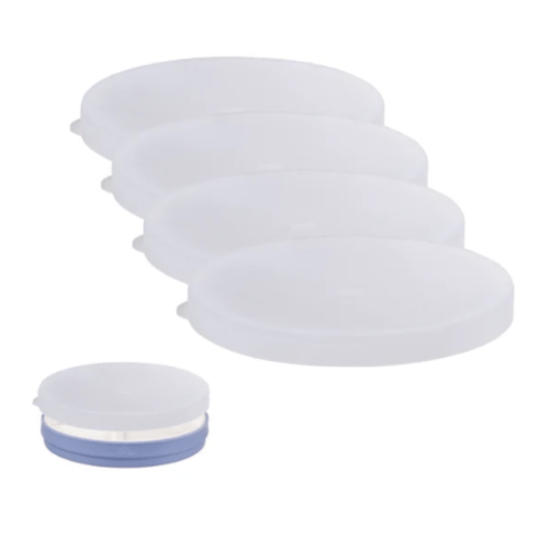 6.7" Porcelain Plate Silicone Lids