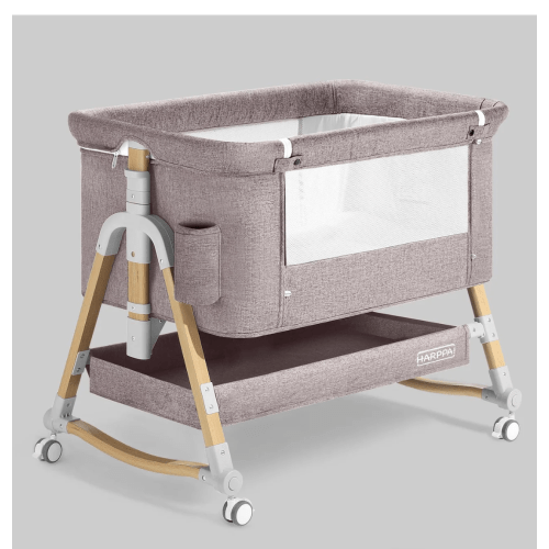 HARPPA Cuddly | 3-in-1 Baby Bassinet Bedside Sleeper