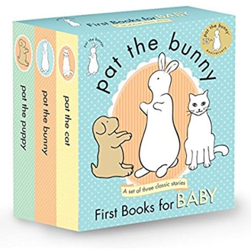 Pat the Bunny: First Books for Baby (Pat the Bunny): Pat the Bunny; Pat the Puppy; Pat the Cat (Touch-and-Feel)