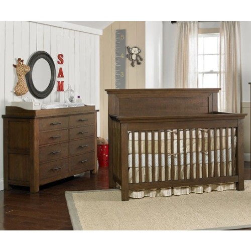 Dolce Babi  Lucca Crib and Dresser Bundle 5 piece Set - In Stock
