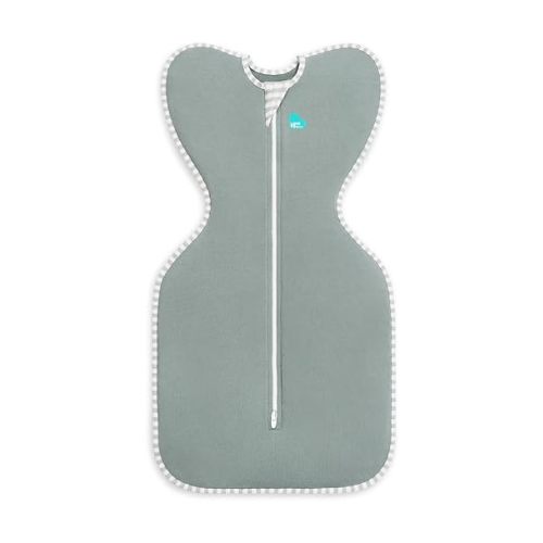 Love to Dream Swaddle UP, Baby Sleep Sack, Self-Soothing Swaddles for Newborns, Improves Sleep, Snug Fit Helps Calm Startle Reflex, New Born Essentials for Baby, 1.0 TOG, 5-8.5 lbs, Deep Olive