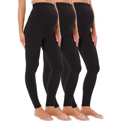 Foucome Women's Maternity Leggings - Size L