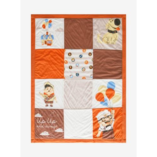 Disney Pixar Up Multi Character Quilted Baby Blanket