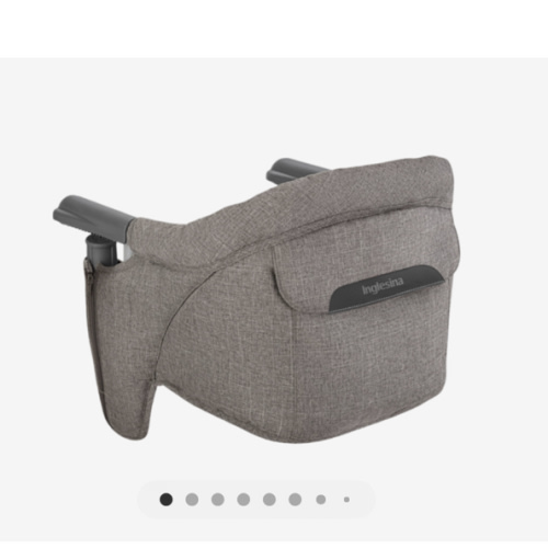 Inglesina Fast Table Hook On High Chair For Infants Up To 36 Months, Black