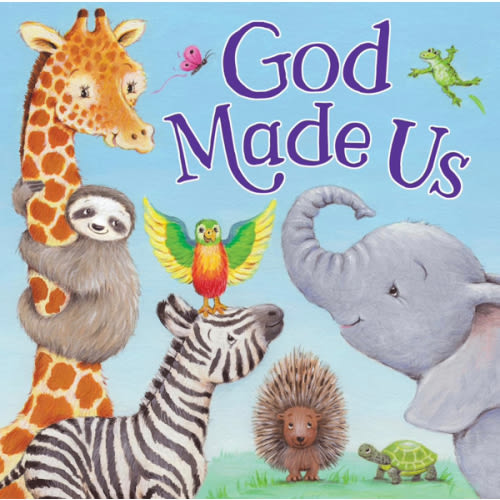 God Made Us - Inspirational Christian Board Book for Kids | Faith-Based Story Celebrating Individuality & God’s Love | Perfect Gift for Toddlers