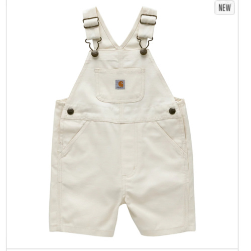 Kids' Loose Fit Canvas Shortall (Infant/Toddler) | 4T | Carhartt
