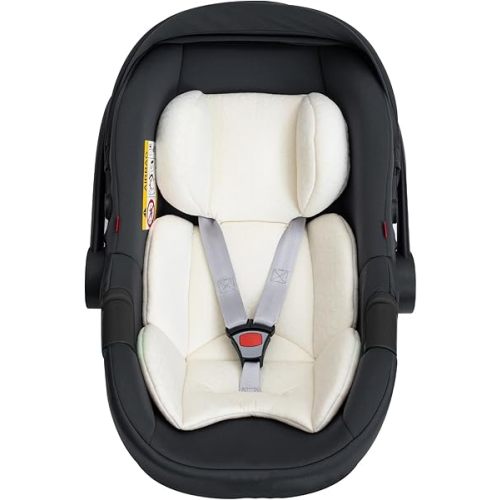 Infant Car Seat Insert – Thickened Baby Car Seat Head Support, Ergonomic Newborn Carseat Head & Body Support with Sponge Filled, Breathable Baby Car Seat Cushion for Grils Boys